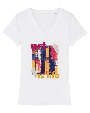 Art Is Life White