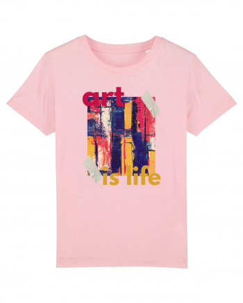 Art Is Life Cotton Pink
