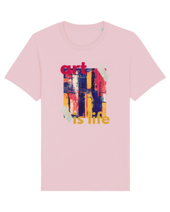 Art Is Life Cotton Pink