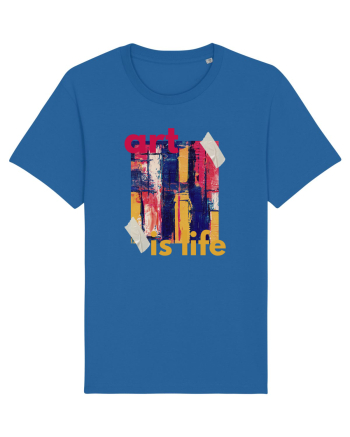Art Is Life Royal Blue