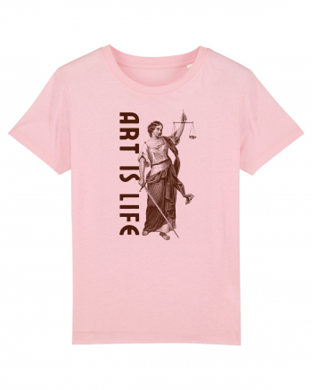 Art Is Life Cotton Pink