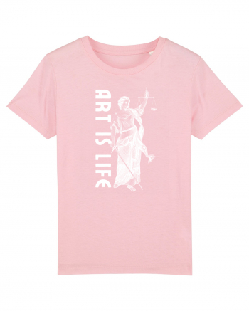 Art Is Life Cotton Pink