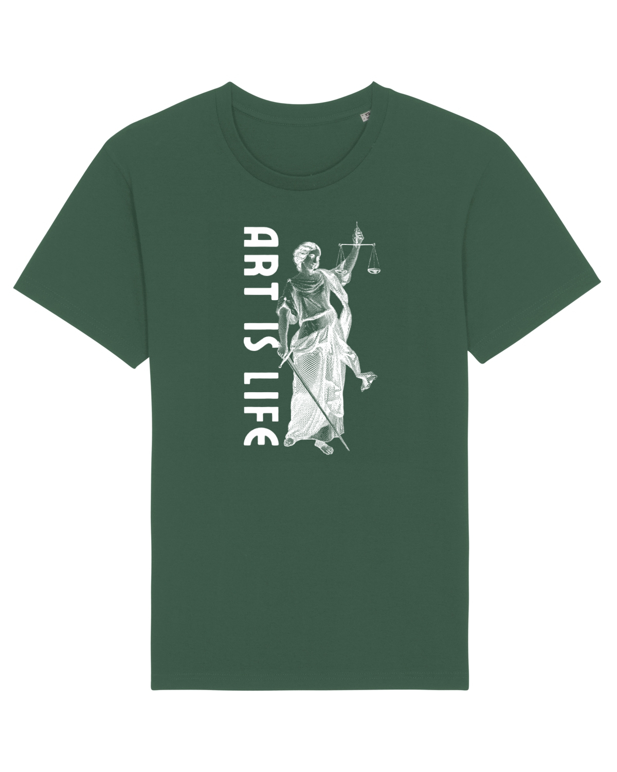 Tricou mânecă scurtă Unisex Rocker Bottle Green