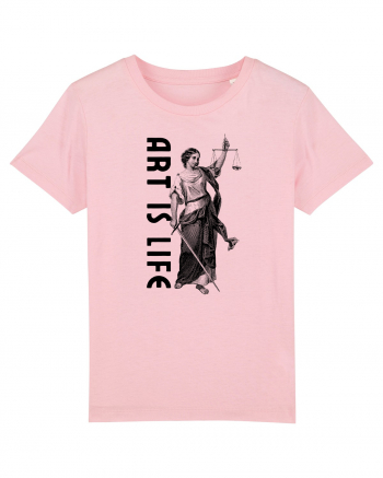 Art Is Life Cotton Pink