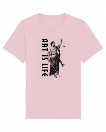 Art Is Life Cotton Pink