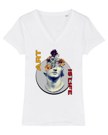 Art Is Life White