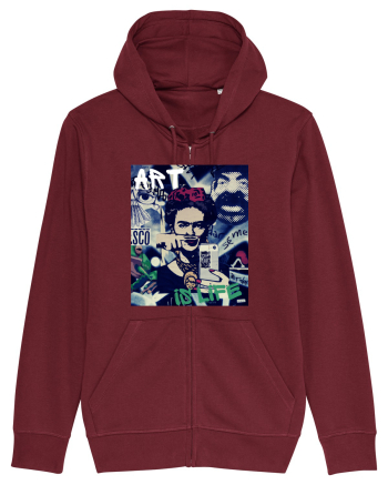 Art Is Life Burgundy