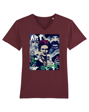 Art Is Life Burgundy
