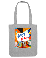 Art Is Life Sacoșă textilă
