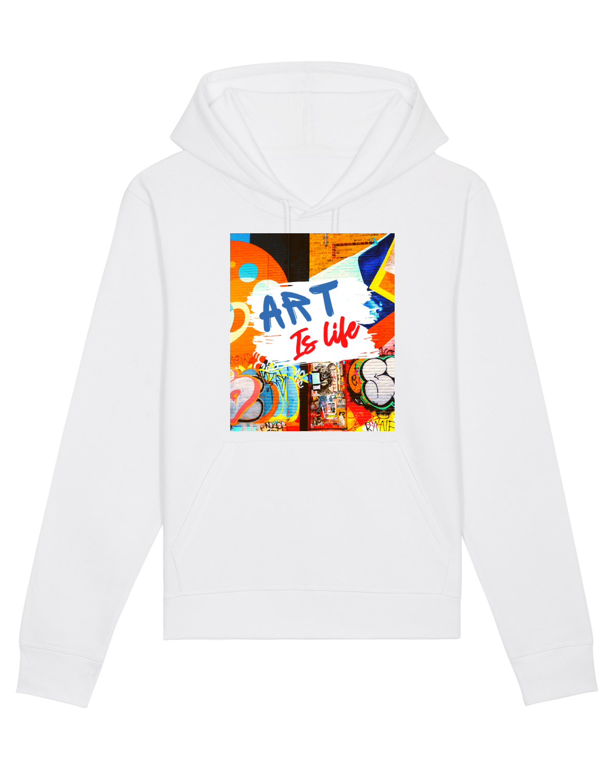 Hanorac Unisex Drummer White