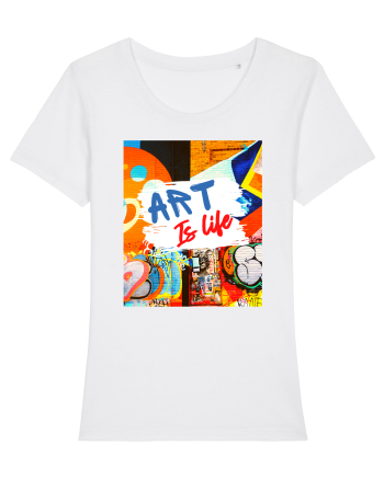 Art Is Life White