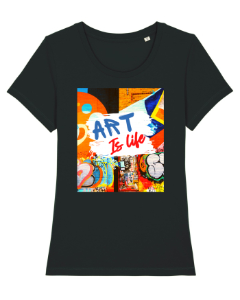 Art Is Life Black