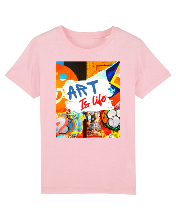 Art Is Life Cotton Pink