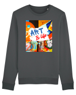 Art Is Life Bluză mânecă lungă Unisex Rise