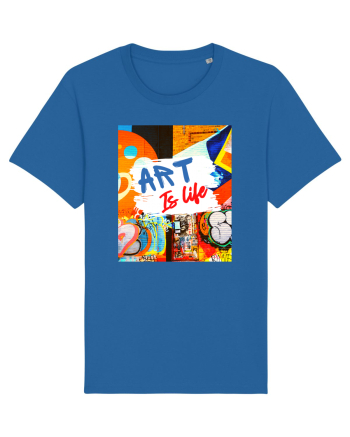 Art Is Life Royal Blue