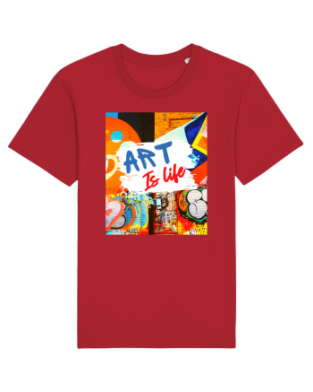 Art Is Life Red