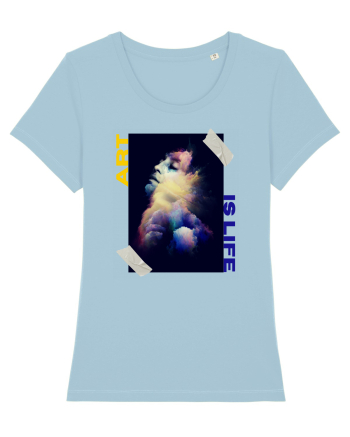 Art Is Life Sky Blue