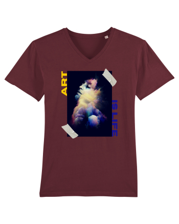 Art Is Life Burgundy