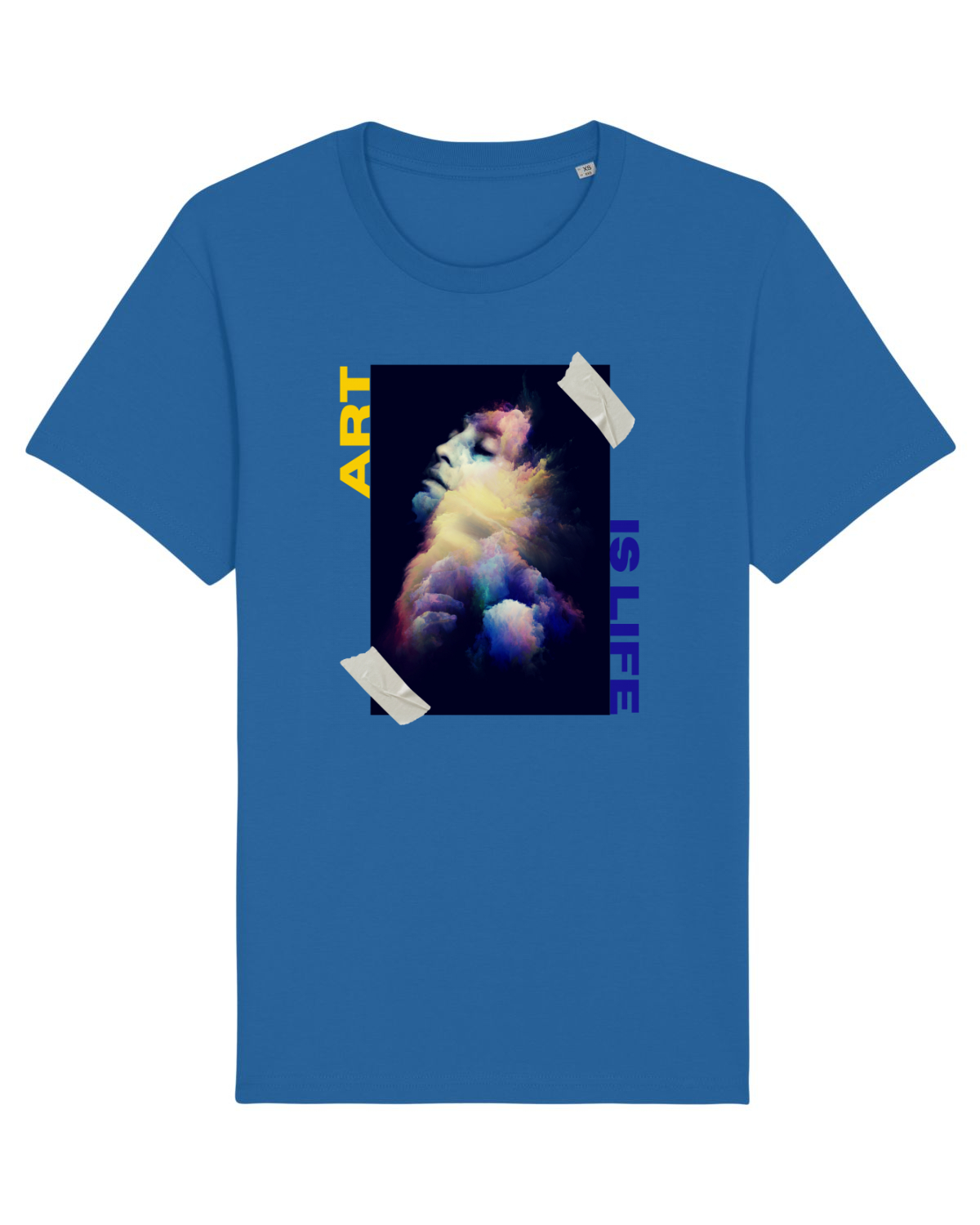 Tricou mânecă scurtă Unisex Rocker Royal Blue