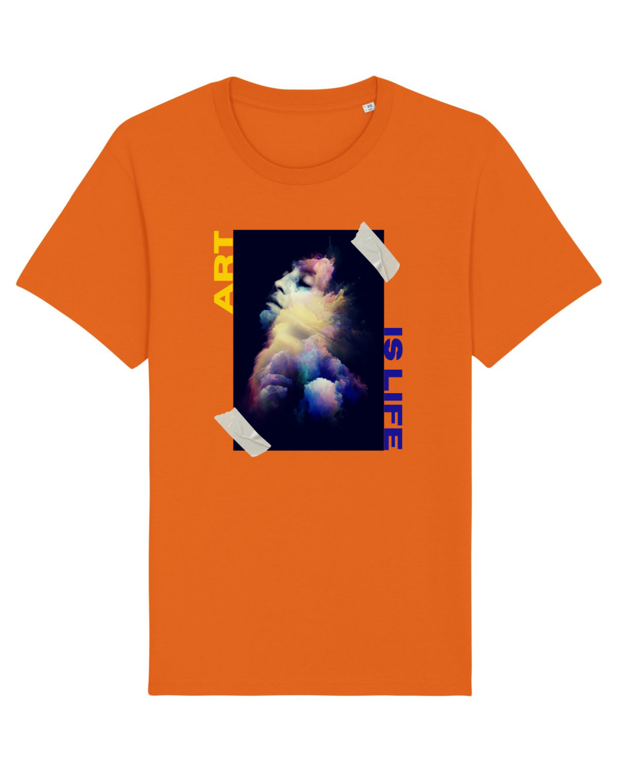 Tricou mânecă scurtă Unisex Rocker Bright Orange