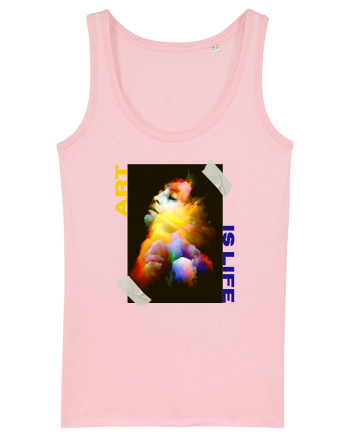 Art Is Life Cotton Pink