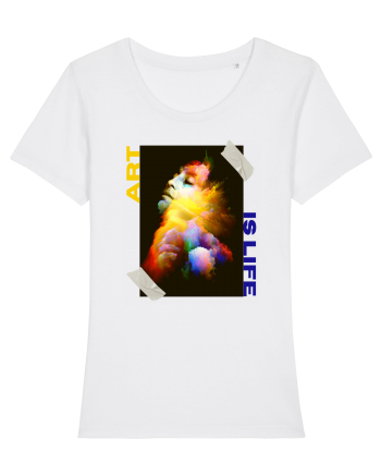 Art Is Life White