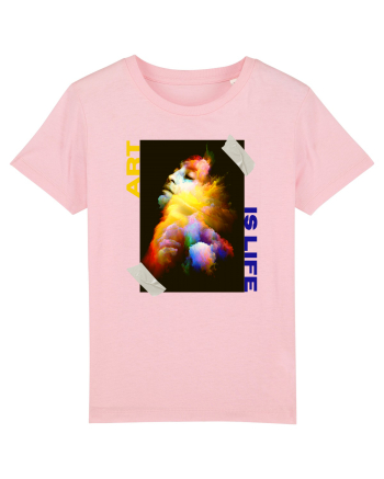 Art Is Life Cotton Pink