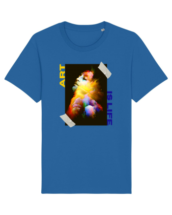 Art Is Life Royal Blue