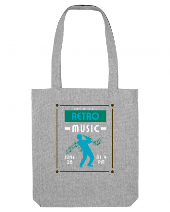 Retro Music Heather Grey