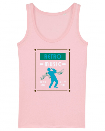 Retro Music Cotton Pink