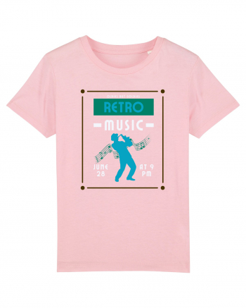 Retro Music Cotton Pink