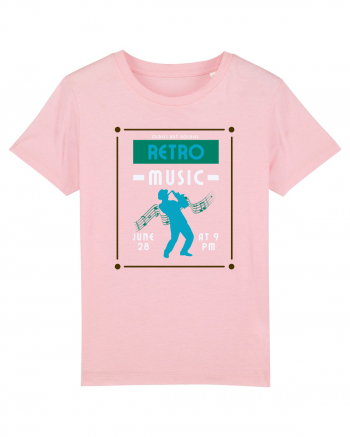 Retro Music Cotton Pink