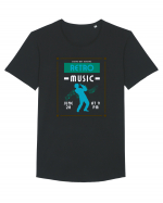 Retro Music Tricou mânecă scurtă guler larg Bărbat Skater