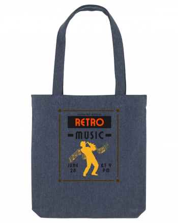 Retro Music Midnight Blue