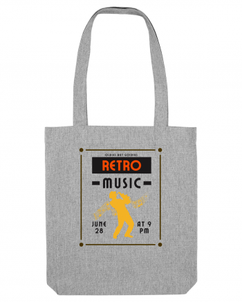 Retro Music Heather Grey