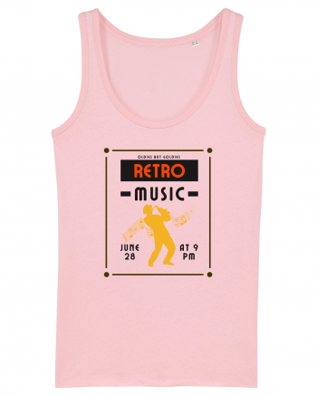 Retro Music Cotton Pink