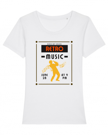 Retro Music White