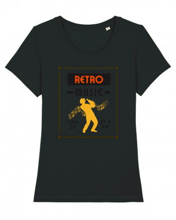 Retro Music Black