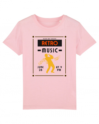 Retro Music Cotton Pink