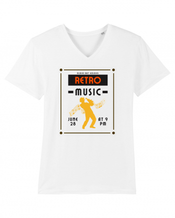 Retro Music White