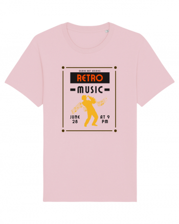 Retro Music Cotton Pink