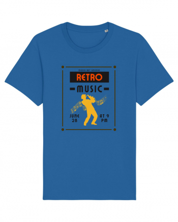 Retro Music Royal Blue