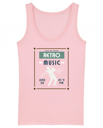 Retro Music Cotton Pink