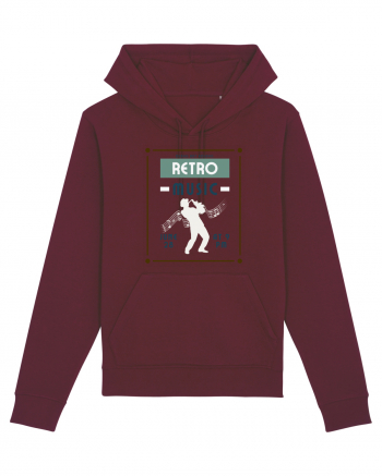 Retro Music Burgundy