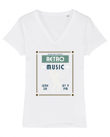 Retro Music White