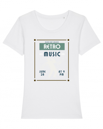 Retro Music White