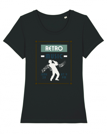 Retro Music Black