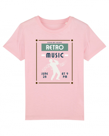 Retro Music Cotton Pink