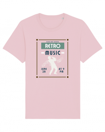 Retro Music Cotton Pink