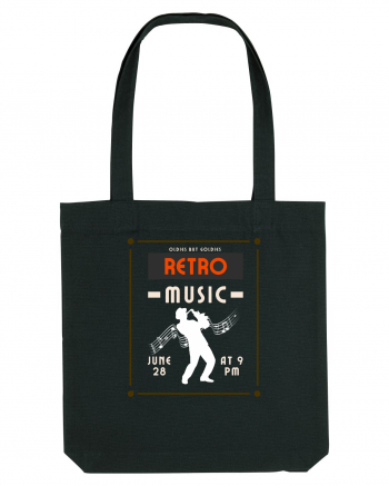 Retro Music Black